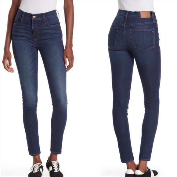 MADEWELL Magic Pocket 9" Mid-Rise Skinny Jeans Campton Wash size 24 NEW - Picture 14 of 14